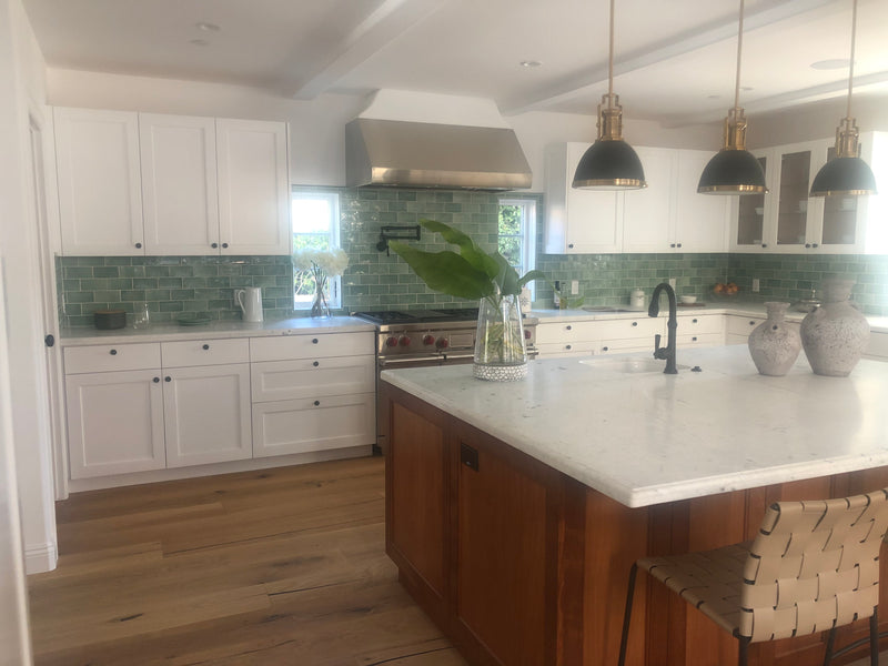 Kitchen Built at a Santa Monica Residence